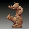 Pottery Story-teller Beating a Drum