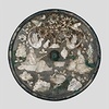 Bronze Mirror Inlaid with Mother-of-pearl