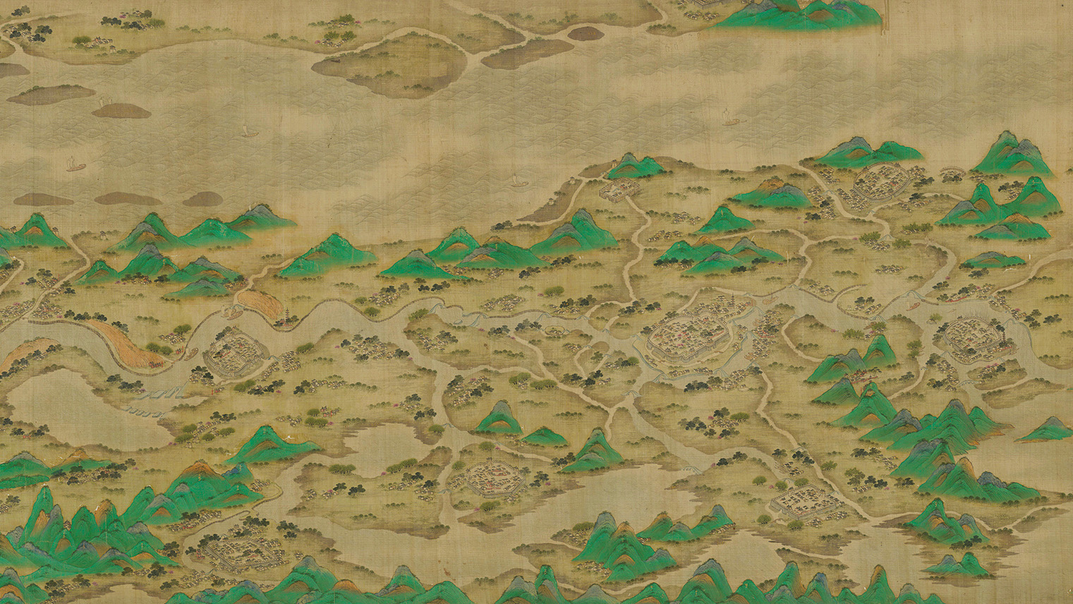 乾隆十六年南巡各地详图