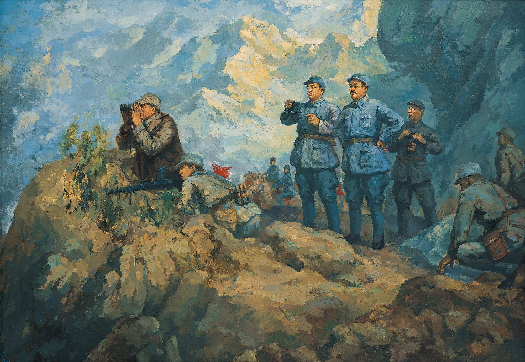 任弼时在山西前线